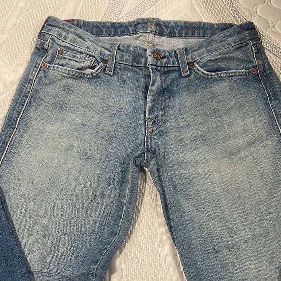 7 for all mankind, skinny style size 28. - Picture 2 of 4